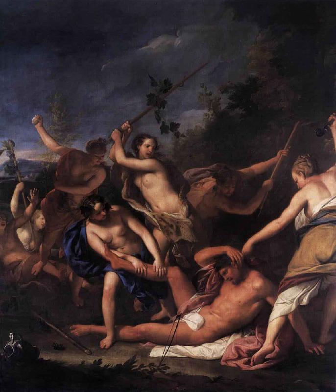  Orpheus and the Bacchantes